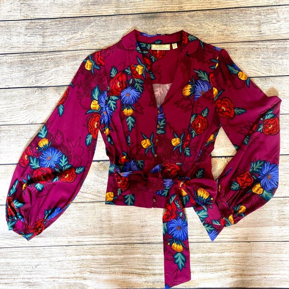 Anthropologie Tops - Anthropologie Moulinette Soeurs woman’s blouse sz6